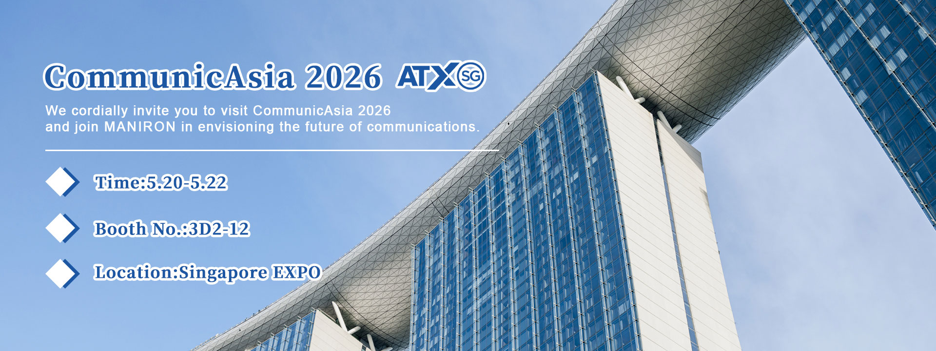 Maniron CommunicAsia 2026